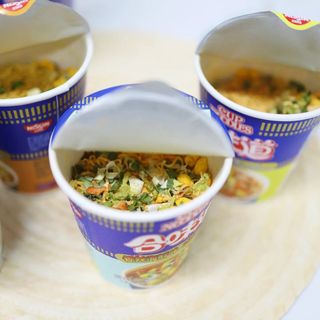 NISSIN 닛신 컵누들  4종 - 씨푸드오리지날, 씨푸드 스파이시, 씨푸드 커리, 씨푸드 XO소스 — 5점을 준 리뷰어가 2021년 10월 올린 사용 사진