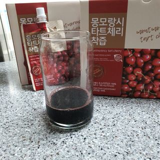 자연에온 몽모랑시 타트체리 착즙 100mL 10개입 2BOX — 5점을 준 리뷰어가 2021년 1월 올린 사용 사진