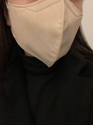 Ciior 씨오르 브이핏 마스크 — 4.5점을 준 리뷰어가 2022년 12월 올린 사용 사진
