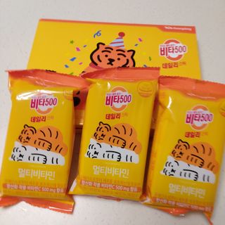 광동생활건강 [광동] 비타 500 데일리 스틱 VB, VC를 함유한 멀티비타민 30포+30포 — 4점을 준 리뷰어가 2022년 6월 올린 사용 사진
