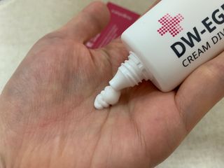 이지듀 DW-EGF 크림 다이브좀_콜라겐이 쏙쏙, 탄력피부로 다이빙 — 5점을 준 리뷰어가 2021년 2월 올린 사용 사진