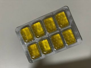마요라 히말라야 솔트 캔디 2종-페퍼민트 맛, 라임민트 맛 — 5점을 준 리뷰어가 2023년 1월 올린 사용 사진