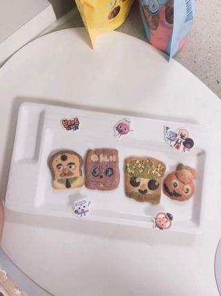 [풀무원] 토이쿠키만들기 브레드이발소 — 5점을 준 리뷰어가 2020년 12월 올린 사용 사진