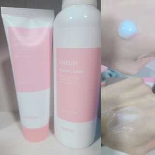 화이트리 채움 베리어 로션, 베리어 크림 세트 — 5점을 준 리뷰어가 2021년 2월 올린 사용 사진