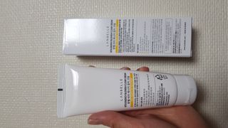 랑벨 비타 에너지 잡티 크림 75ml (피부 속 기미완화크림) — 4점을 준 리뷰어가 2022년 5월 올린 사용 사진
