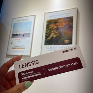 렌시스 LENSSIS [ 렌시스 ] 최적의 함수율로 오랫동안 촉촉한 원데이 렌즈 ｜ 5컬러 중 택1｜ — 5점을 준 리뷰어가 2021년 5월 올린 사용 사진