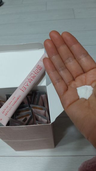 더리틀스 콜라겐부스터 — 5점을 준 리뷰어가 2022년 12월 올린 사용 사진