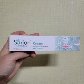 건선/아토/습진/민감성 피부 천연보습진정크림 소리온 크림 & 센시티브 크림 50g — 4점을 준 리뷰어가 2022년 1월 올린 사용 사진