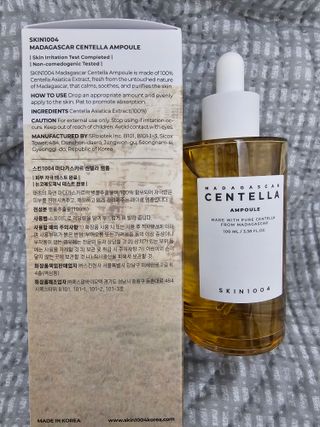 [스킨1004] 마다가스카르 센텔라 앰플 100ml — 5점을 준 리뷰어가 2024년 5월 올린 사용 사진