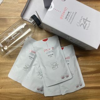 클린24시간 1BOX(5포) + 전용보틀(500ml) — 5점을 준 리뷰어가 2023년 7월 올린 사용 사진