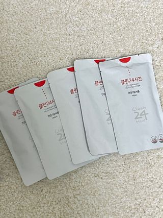 클린24시간 1BOX(5포) + 전용보틀(500ml) — 4.5점을 준 리뷰어가 2023년 3월 올린 사용 사진