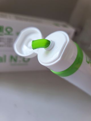프리마인 유해균 뿐만 아니라 유익균까지 씻어내는 치약은 그만, 건강한 구강환경을 만드는 덴탈엔오 — 5점을 준 리뷰어가 2022년 7월 올린 사용 사진