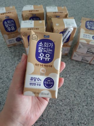 소화가 잘되는 우유 국산 5곡 미숫가루 — 5점을 준 리뷰어가 2021년 9월 올린 사용 사진