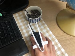 칩스틱 과자젓가락 게이밍젓가락 2ea / KC인증 식품용 — 4점을 준 리뷰어가 2021년 10월 올린 사용 사진