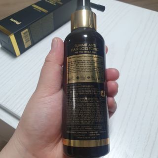 썸헤어 / SUMHAIR 썸헤어 써밋 안티 헤어로스 토닉 — 4점을 준 리뷰어가 2021년 5월 올린 사용 사진