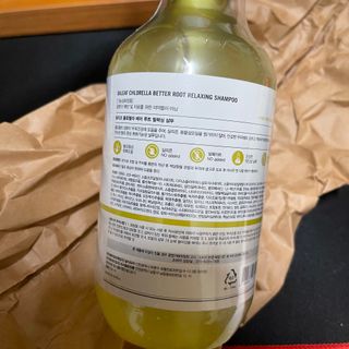 달리프 클로렐라 베러 루트 릴렉싱 샴푸 500ml — 5점을 준 리뷰어가 2021년 5월 올린 사용 사진