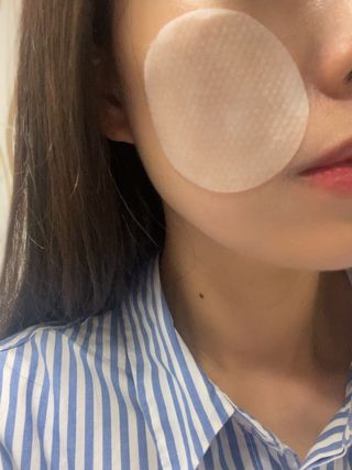 산다화 비타민씨 화이트닝 토너 패드 — 4.5점을 준 리뷰어가 2023년 5월 올린 사용 사진