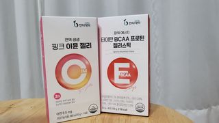인디닥터 면역 생생 핑크 이뮨 젤리 + 타이탄 BCAA 프로틴 젤리스틱 — 5점을 준 리뷰어가 2022년 6월 올린 사용 사진
