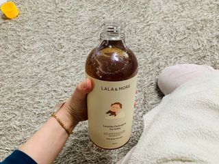 라라앤모어 유아 액체세제+세탁기클리너 — 5점을 준 리뷰어가 2022년 3월 올린 사용 사진