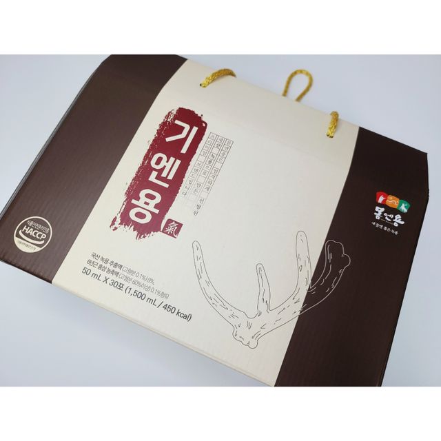 [몸엔용] 무더운 날씨에 국산녹용 기엔용으로 몸보신 50ml x 30포 리뷰 사진
