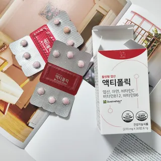 [리노브] 4세대 활성엽산 액티폴릭 270mg x 30정 — 5점을 준 리뷰어가 2022년 7월 올린 사용 사진