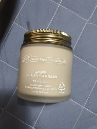 마리엔메이 시카 티트리 수딩 워시오프 마스크팩 125g — 5점을 준 리뷰어가 2022년 4월 올린 사용 사진