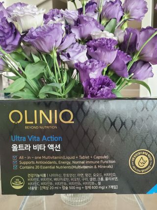 올리닉 울트라비타액션 — 5점을 준 리뷰어가 2021년 11월 올린 사용 사진