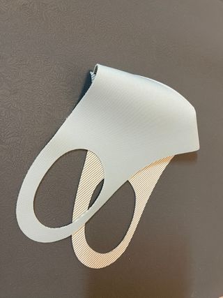 [에이블밤부] 리퓨어 쿠퍼 마스크 10color — 3점을 준 리뷰어가 2021년 2월 올린 사용 사진