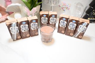 [구매평]덴마크 소화가 잘되는 우유로 만든 초코, 190ml, 24개 — 5점을 준 리뷰어가 2025년 2월 올린 사용 사진