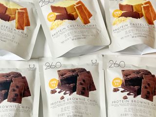 신상품) 딜라이트 프로젝트 프로틴  브라우니칩/ 카스테라칩 총 6EA — 5점을 준 리뷰어가 2022년 5월 올린 사용 사진