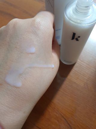 키노닉스 클래리티 밸런싱 크림토너 — 5점을 준 리뷰어가 2022년 2월 올린 사용 사진