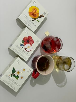 딜라이트 프로젝트 블렌딩티 우엉호박티, 히비후르츠티, 쟈스민캐모티 — 4점을 준 리뷰어가 2021년 7월 올린 사용 사진