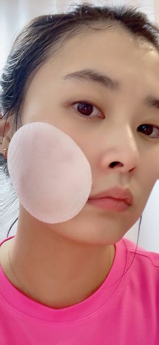 메디필 레드 락토 콜라겐 필링패드 — 5점을 준 리뷰어가 2021년 3월 올린 사용 사진