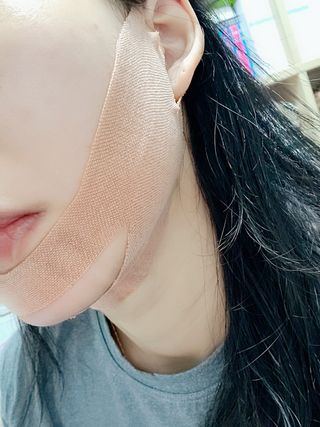 아이디플라코스메틱 아이디 페이스핏 마이너스 밴드 v2 — 5점을 준 리뷰어가 2020년 12월 올린 사용 사진