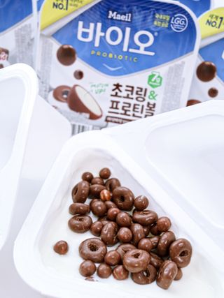 매일바이오 토핑요거트 — 5점을 준 리뷰어가 2021년 6월 올린 사용 사진