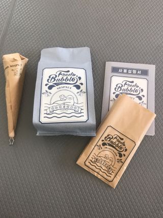 [달리살다] 자연에서 온 천연 비누 소프넛, 프레시버블의 유기농 소프넛 브러쉬 세트 — 5점을 준 리뷰어가 2021년 4월 올린 사용 사진
