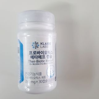 [Dr.PNT] 닥터피엔티 클레어랩스 프로바이오틱스 메타에프 [1개월분] — 5점을 준 리뷰어가 2022년 9월 올린 사용 사진