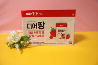 [몸엔용] 우리 아이 건강간식, 달콤한 녹용곤약젤리 디어팡 4종 — 5점을 준 리뷰어가 2021년 11월 올린 사용 사진