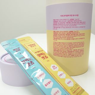 페페로니 잘 먹는 캣츄 - 무항생제 닭고기 12개 + 원양선 참치 12개 — 5점을 준 리뷰어가 2021년 8월 올린 사용 사진