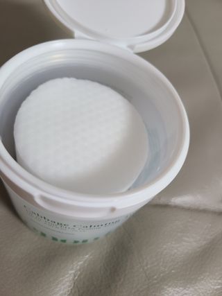 키노닉스 양배추 카밍 진정 토너패드 — 5점을 준 리뷰어가 2021년 9월 올린 사용 사진