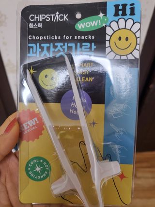 칩스틱 과자젓가락 게이밍젓가락 2ea / KC인증 식품용 — 5점을 준 리뷰어가 2021년 11월 올린 사용 사진
