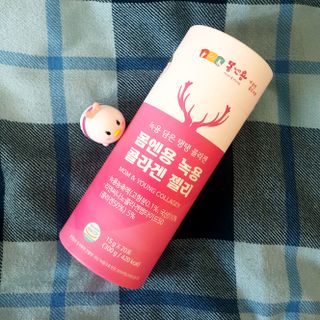 [몸엔용] 녹용 담은 탱탱 콜라겐 녹용 콜라겐 젤리 15g x 20포 — 5점을 준 리뷰어가 2022년 4월 올린 사용 사진