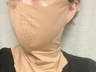 어베이브 3D와이어 퍼펙트벤트 자외선차단 마스크 — 5점을 준 리뷰어가 2023년 9월 올린 사용 사진