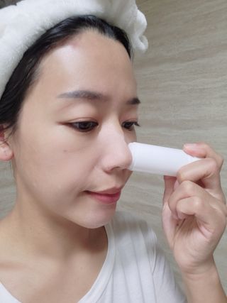 [포이유이/2.8억 펀딩 신화] 올인원 블랙헤드 스틱 — 5점을 준 리뷰어가 2022년 10월 올린 사용 사진