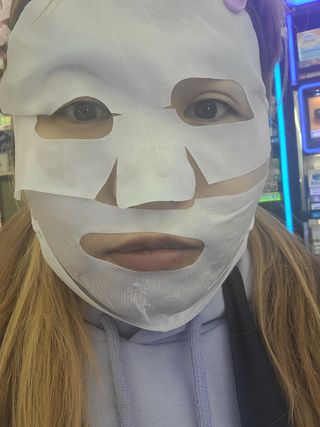 ODEAR ENDERMIC FILL-IN MASK 오데어 엔더믹 필인마스크 — 5점을 준 리뷰어가 2022년 4월 올린 사용 사진