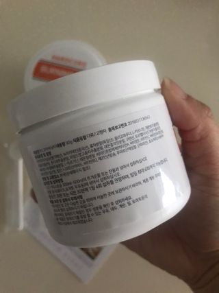뉴트리션팩토리 하드코어버닝티 오리지널 — 4점을 준 리뷰어가 2021년 7월 올린 사용 사진