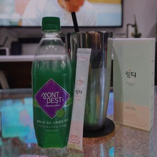 몽베스트 Montbest with Sparkling water Lime20병 — 5점을 준 리뷰어가 2021년 10월 올린 사용 사진