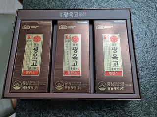 광동제약 [광동] 광옥고 홍삼 본 밸런스 30포 + 쇼핑백 — 5점을 준 리뷰어가 2021년 12월 올린 사용 사진