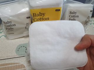 디어엘로디 프리미엄 유기농 유아 솜티슈 40매 3Pack +60매 1Pack 혼합형 — 5점을 준 리뷰어가 2021년 4월 올린 사용 사진