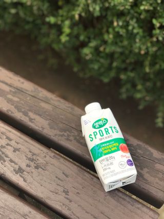 셀렉스스포츠 셀렉스 스포츠 웨이 프로틴 복숭아_ 330ml x 12팩 — 4점을 준 리뷰어가 2021년 3월 올린 사용 사진